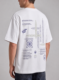 Heavy Fabric Men's T Shirt | Full Back Print | 100% Cotton