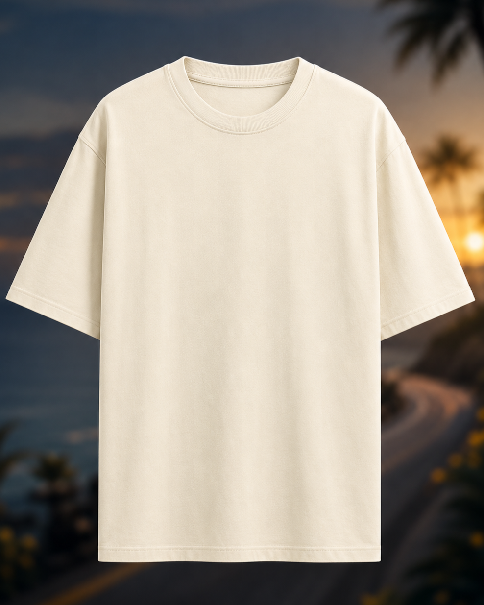 oversized men's t shirt | Backprint